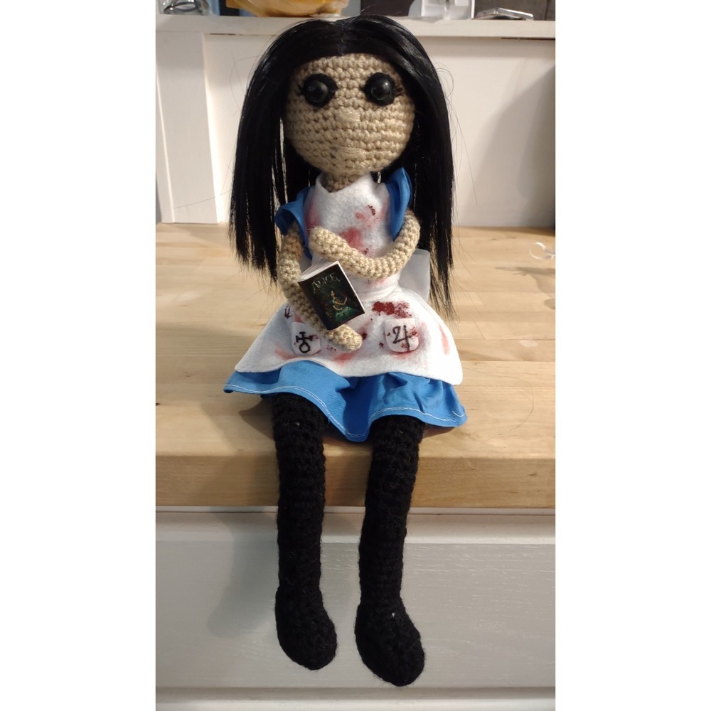 American McGee's Alice the Madness Returns Crochet Doll